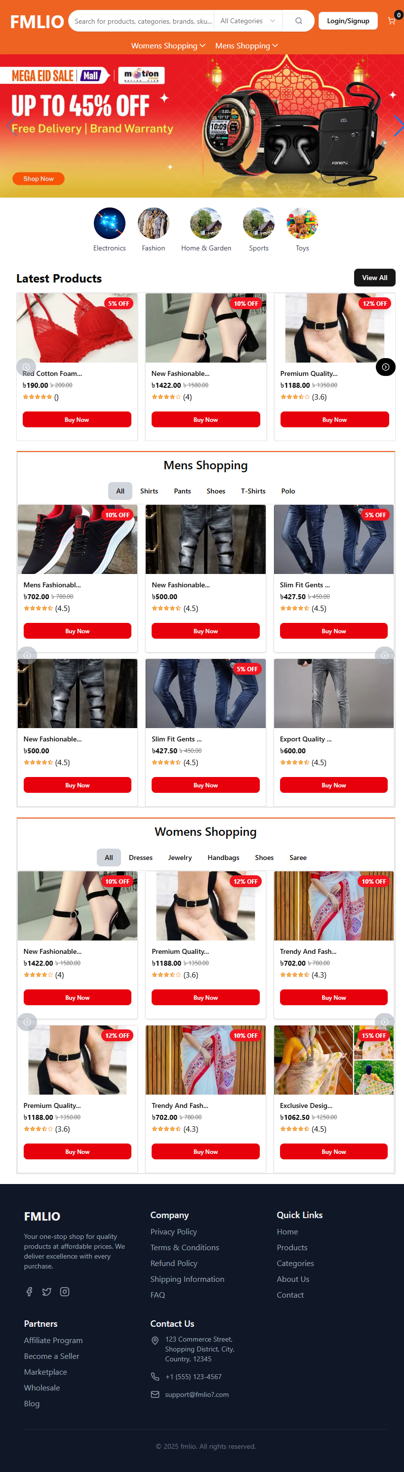 E-commerce Platform (FMLIO)