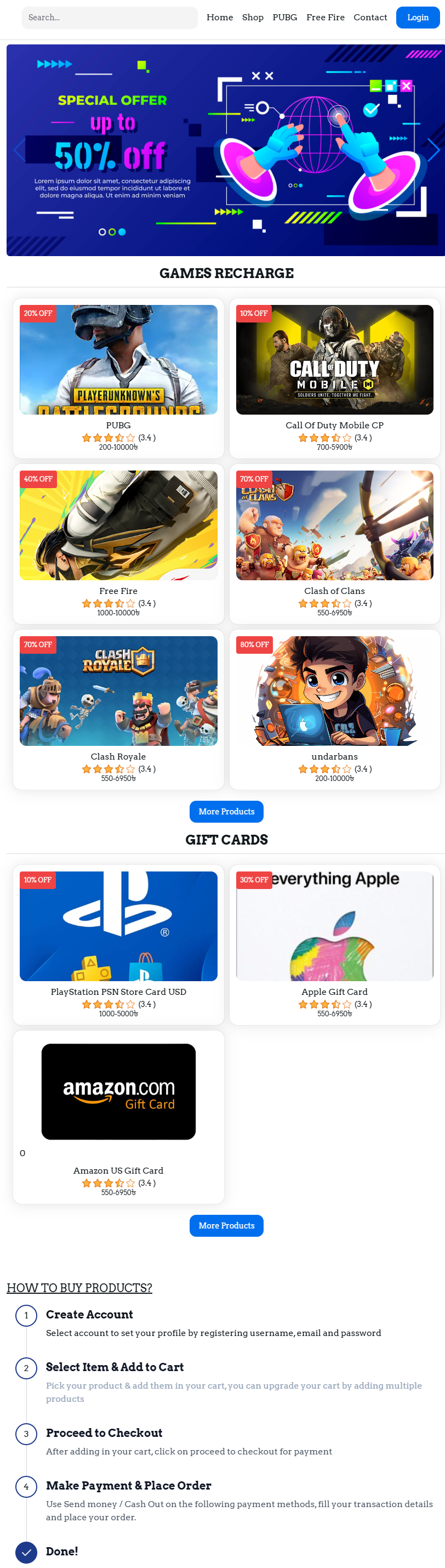 UC SHOP (Game UC)
